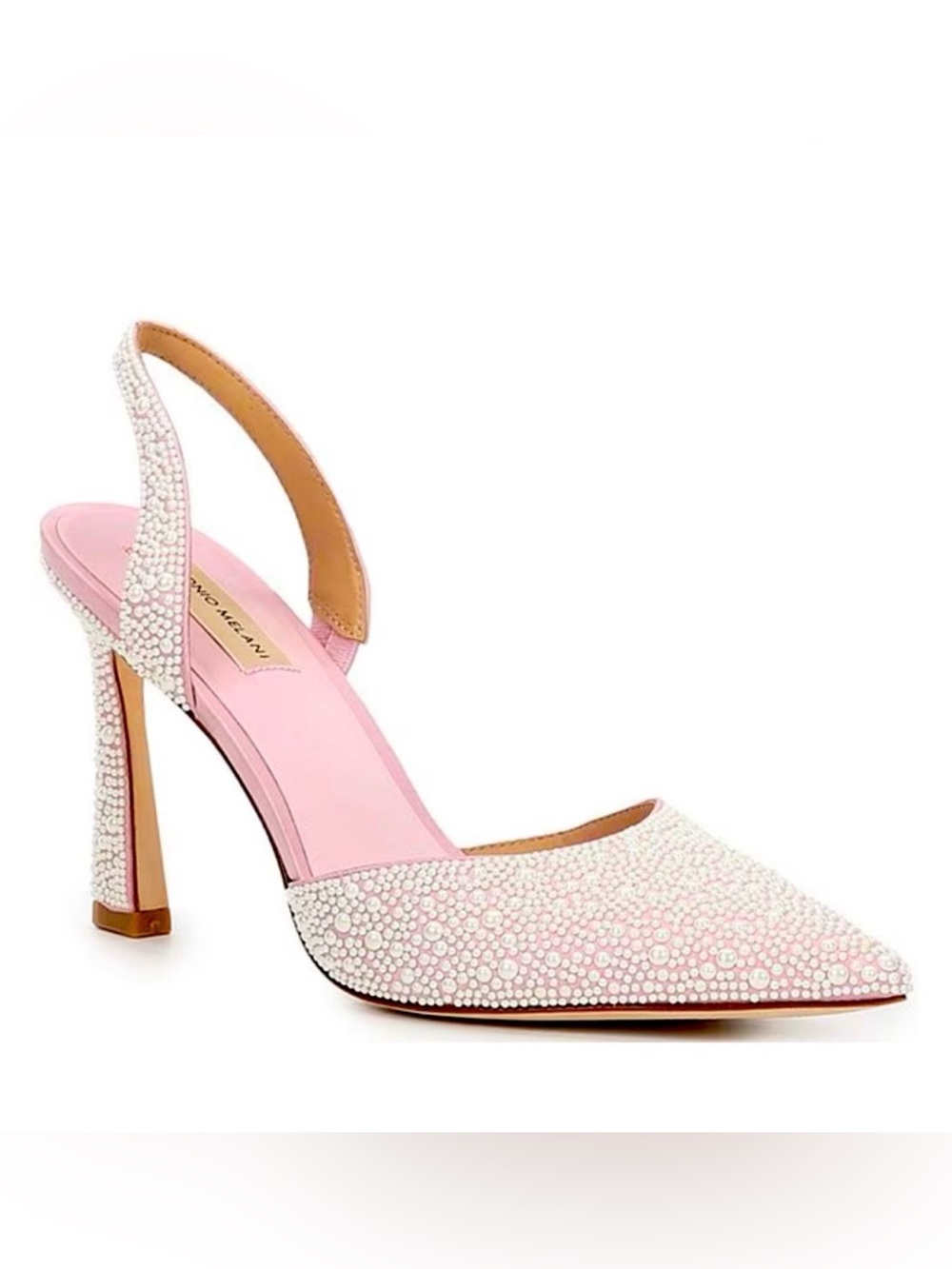 Antonio Melani x Breast Cancer Awareness Capsule Pearl Pink Slingback Heel 10